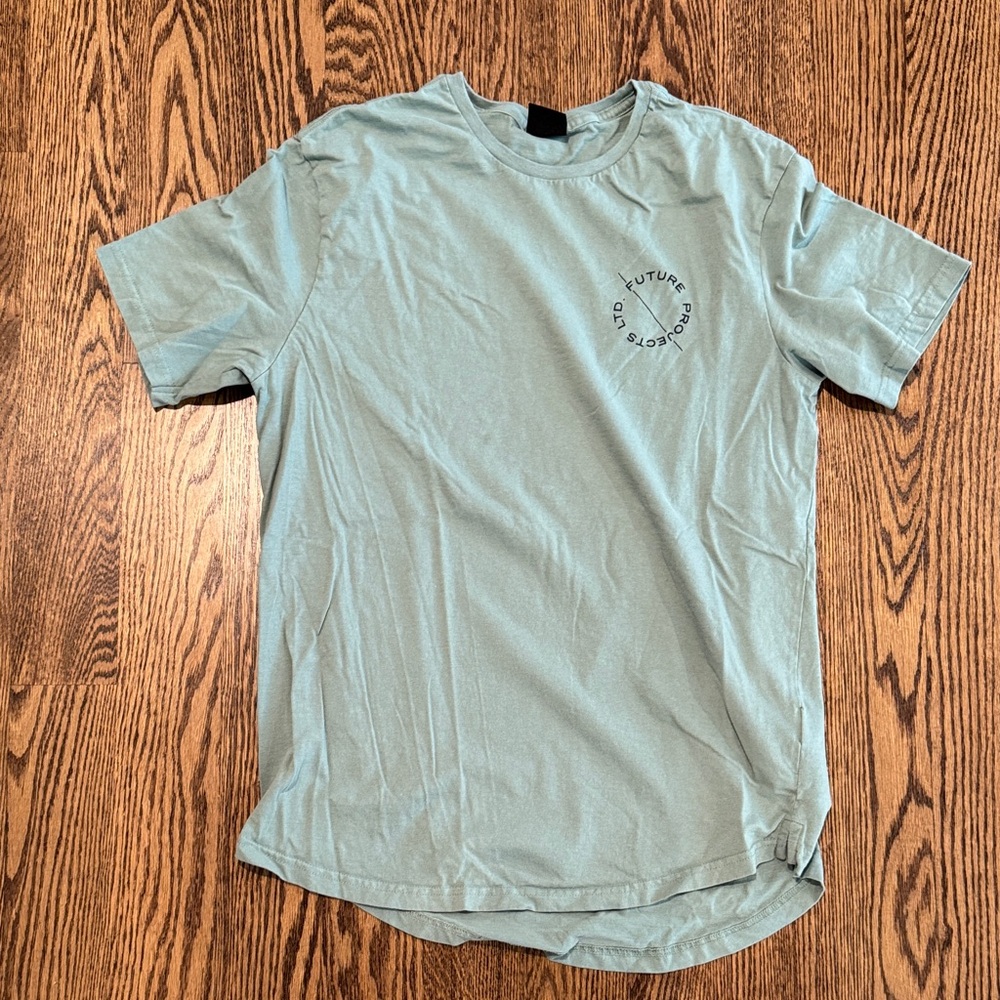 Men's Future Graphic Tee in Light Green